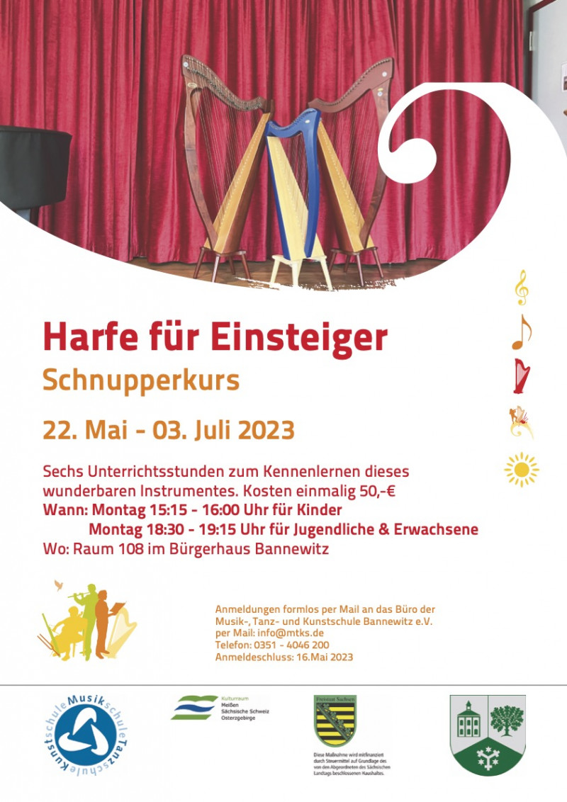 Harfe für Einsteiger
