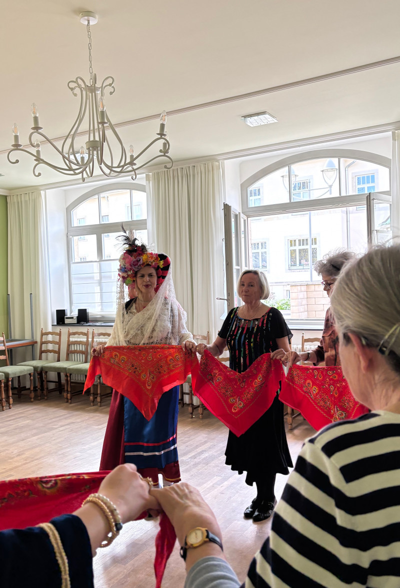 Tanzlehrerin Konstantina Dessyla von der Insel Korfu