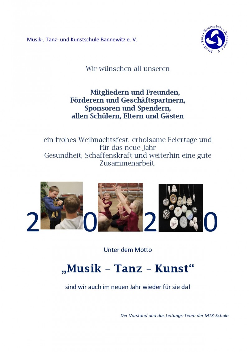 Jahreswechsel 2019 -20