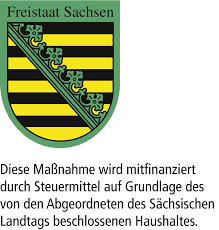 Logo Freistaat Sachsen Mittelherkunft