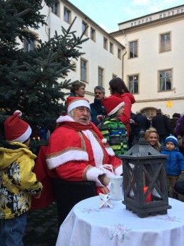 Weihnachtsmann Schloss Nöthnitz